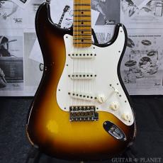 Fender Custom Shop LIMITED EDITION Fat 1950s Stratocaster Relic -Wide Fade Chocolate 2 Color Sunburst-