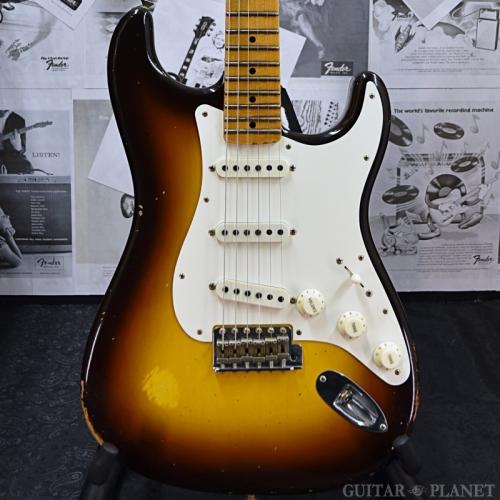Fender Custom Shop LIMITED EDITION Fat 1950s Stratocaster Relic -Wide Fade Chocolate 2 Color Sunburst-