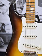 Fender Custom Shop LIMITED EDITION Fat 1950s Stratocaster Relic -Wide Fade Chocolate 2 Color Sunburst-_7