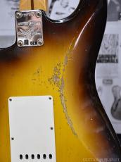 Fender Custom Shop LIMITED EDITION Fat 1950s Stratocaster Relic -Wide Fade Chocolate 2 Color Sunburst-_10