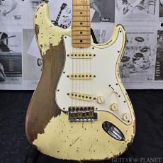 Fender Custom Shop MBS 1969 Stratocaster Super Heavy Relic -Vintage White- by Jason Smith 2021USED!!
