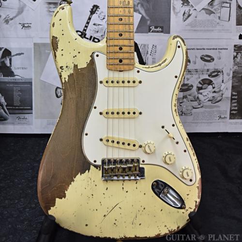 Fender Custom Shop MBS 1969 Stratocaster Super Heavy Relic -Vintage White- by Jason Smith 2021USED!!