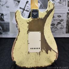 Fender Custom Shop MBS 1969 Stratocaster Super Heavy Relic -Vintage White- by Jason Smith 2021USED!!_3