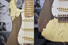 Fender Custom Shop MBS 1969 Stratocaster Super Heavy Relic -Vintage White- by Jason Smith 2021USED!!_8