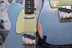 Fender Custom Shop MBS 1963 Telecaster Heavy Relic -Faded Lake Placid Blue- by Kyle Mcmillin_8