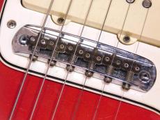 Fender Jazz Master '65 Candy Apple Red Matching Head_9