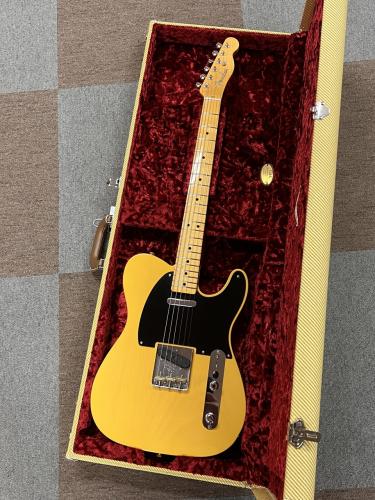 Fender Custom Shop 1951 Nocaster DLX Closet Classic, 1-Piece Rift Sawn Maple Neck, Aged Nocaster Blonde