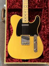 Fender Custom Shop 1951 Nocaster DLX Closet Classic, 1-Piece Rift Sawn Maple Neck, Aged Nocaster Blonde_2