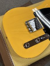 Fender Custom Shop 1951 Nocaster DLX Closet Classic, 1-Piece Rift Sawn Maple Neck, Aged Nocaster Blonde_5