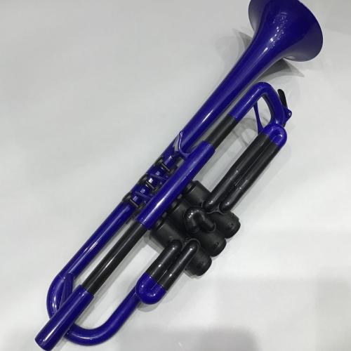 pInstruments pTrumpet Blue プラスチック トランペット