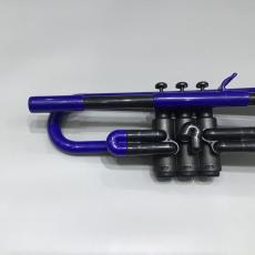 pInstruments pTrumpet Blue プラスチック トランペット_2