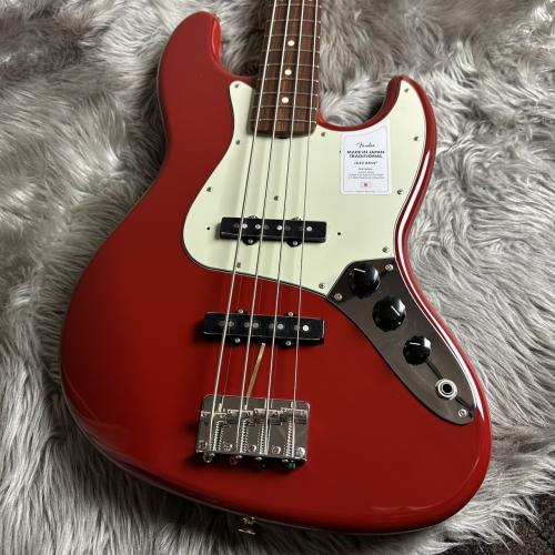 Fender 2023 Collection MIJ Traditional 60s Jazz Bass - Aged Dakota Red【現物画像】