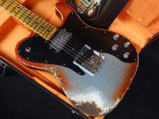 Fender Custom Shop Limited Edition Telecaster Custom Super Heavy Relic Aged Twilight Sky_3
