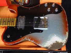 Fender Custom Shop Limited Edition Telecaster Custom Super Heavy Relic Aged Twilight Sky_4