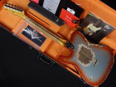 Fender Custom Shop Limited Edition Telecaster Custom Super Heavy Relic Aged Twilight Sky_8