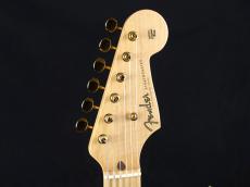 Fender Custom Shop 1955 Stratocaster Closet Classic with Gold NOS Hardware Aged Black_4