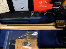 Fender Custom Shop 1955 Stratocaster Closet Classic with Gold NOS Hardware Aged Black_9