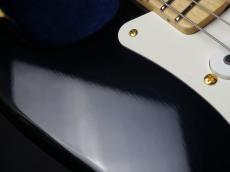 Fender Custom Shop 1955 Stratocaster Closet Classic with Gold NOS Hardware Aged Black_11