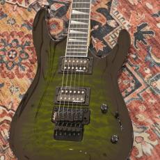 Jackson JS Series Dinky Arch Top JS32Q DKA, Amaranth Fingerboard, Transparent Green Burst 【特価】