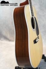 Martin D-35 Custom (2012) プレミアムグレードのイタリアンアルパインスプルースをTOPに使い、バックのセンターにキルテッドマホガニーを使った面白いカスタム品です!_10