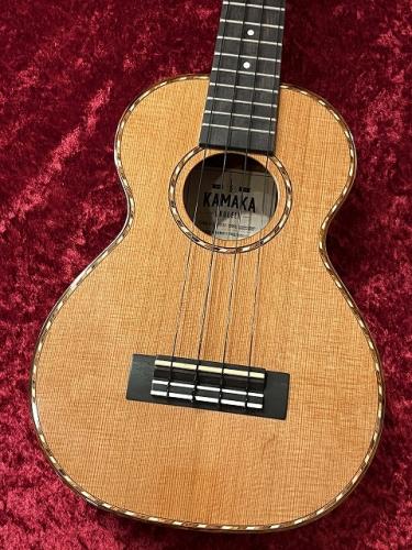 Kamaka HF-2DC【2021年製中古】【シダートップコンサートサイズ】