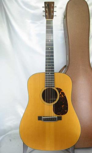 Martin D-18 Authentic 1937 / T-bar rod Dovetail Neck Joint・Solid Adirondack Spruce Top ・Solid Mahogany Side and Back・Under Finish Guard・Ebony Fingerboard & Bridge 【With Original Case】  2007年製