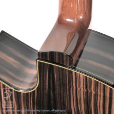 Julien Sublet (Guitares Julien Sublet) OM-Cutaway (Ebony)【48回無金利キャンペーン発動中!】_13
