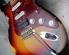 Fender Custom Shop '62 Stratocaster S-S-H / 3Tone Sunburst / Heavy Relic_9
