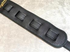 Grande uomo 【特注】黒ねこ刺繡ストラップ 足跡Verエメラルドカラー _6