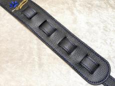 Grande uomo 【特注】黒ねこ刺繡ストラップ 足跡Verサファイアカラー _6