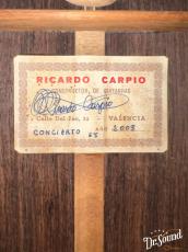 リカルド・カルピオ Ricardo Carpio Concierto　2003年製_8