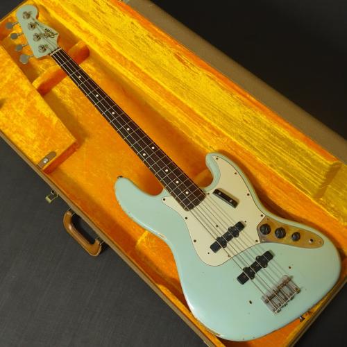 Fender Custom Shop Relic Jazz Bass Sonic Blue Matching Head "Vince Cunetto Era"【1997年製】