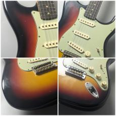 Fender Custom Shop 1960 Stratocaster Journeyman Relic -Bleached 3-Color Sunburst- 【3.46kg】_3