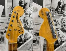 Fender Custom Shop ~Custom Collection~ 1969 Stratocaster Journeyman Relic -Faded Shoreline Gold-_5