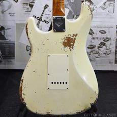 Fender Custom Shop MBS 1959 Stratocaster Relic -Aged Olympic White- by Kyle Mcmillin_3