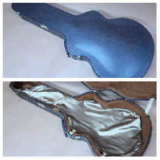 Greco JST-100 / Script Logo・Spruce Top・Flame Maple Side and Back・Maple Neck・V-Block Inlay Position Mark・Multi binding and Rosette・Brass Nut and Saddle and Bridge Pin・Tortoises Color Pick guard【With Hard Cas_17