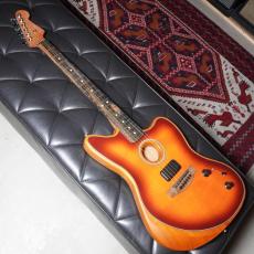 Fender 2022 American Acoustasonic Jazzmaster Tobacco Sunburst w/Ebony Fingerboard