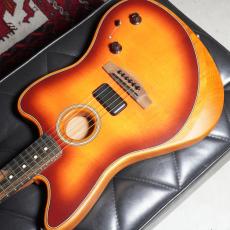 Fender 2022 American Acoustasonic Jazzmaster Tobacco Sunburst w/Ebony Fingerboard_3