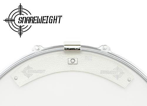 SNAREWEIGHT M80 White (ホワイト) レザー製ミュート ドラム用ミュート