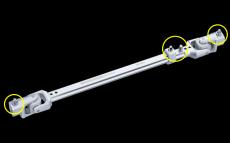 TAMA Twin Pedal Connecting Rod "Mirror Rod" [TMR1000]_6