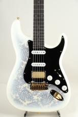Owl Mark Strings OWL-ST / "DROP"series "Victoria" White Burst w/Paisley