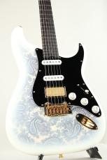 Owl Mark Strings OWL-ST / "DROP"series "Victoria" White Burst w/Paisley_4