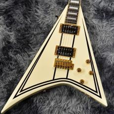 Jackson Legend Series Limited Edition Signature Randy Rhoads CD1 Vintage White with Black Pinstripes