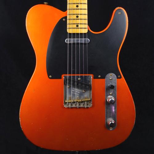 Fender Custom Shop MBS 50's Telecaster Journeyman Relic Aged Candy Tangerine by Todd Krause