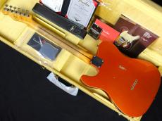 Fender Custom Shop MBS 50's Telecaster Journeyman Relic Aged Candy Tangerine by Todd Krause_7