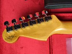 Fender Custom Shop Custom Deluxe HB S-1 Stratocaster Relic with Closet Classic Hardware Magenta Sparkle_10