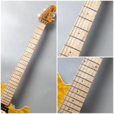 MUSIC MAN Axis 30th Anniversary -Trans Gold Quilt Matching Headstock- 【3.46kg】_4