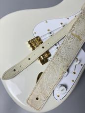 Grande uomo 【日本最高峰ストラップ】G-Premium Paisley Hologram White【ペイズリー柄】【ホログラム加工】_3
