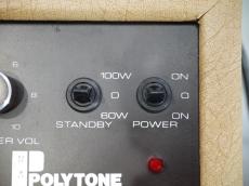 POLYTONE FUSION 　'80sオールチューブアンプ!　100/60w切替_7