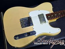 Fender Telecaster 1975 White Blonde w/Wide-Range Humbucker(CuNiFe) Modify From Full-Original "Light Weight"_4